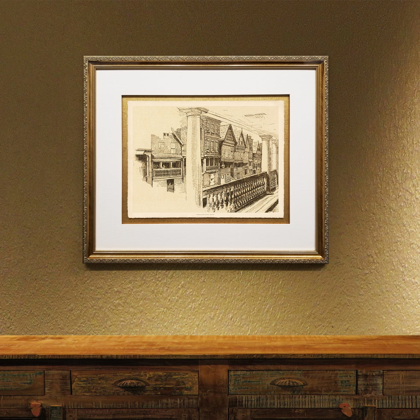 Bishop Llovd's House, Chester Framed Fine Art Prints Gifts Antique Europe Wall Art