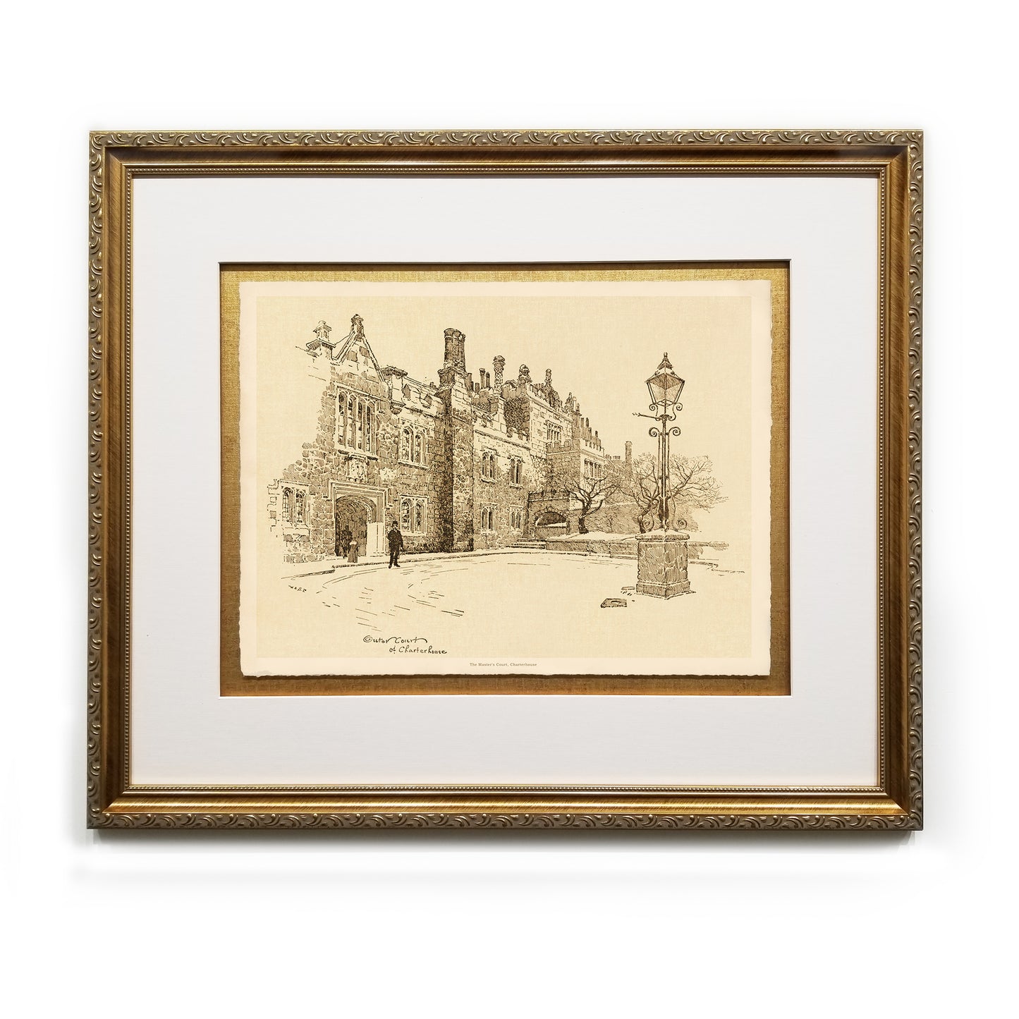 The Master's Court, Charterhouse Framed Fine Art Prints Gifts Antique Europe Wall Art