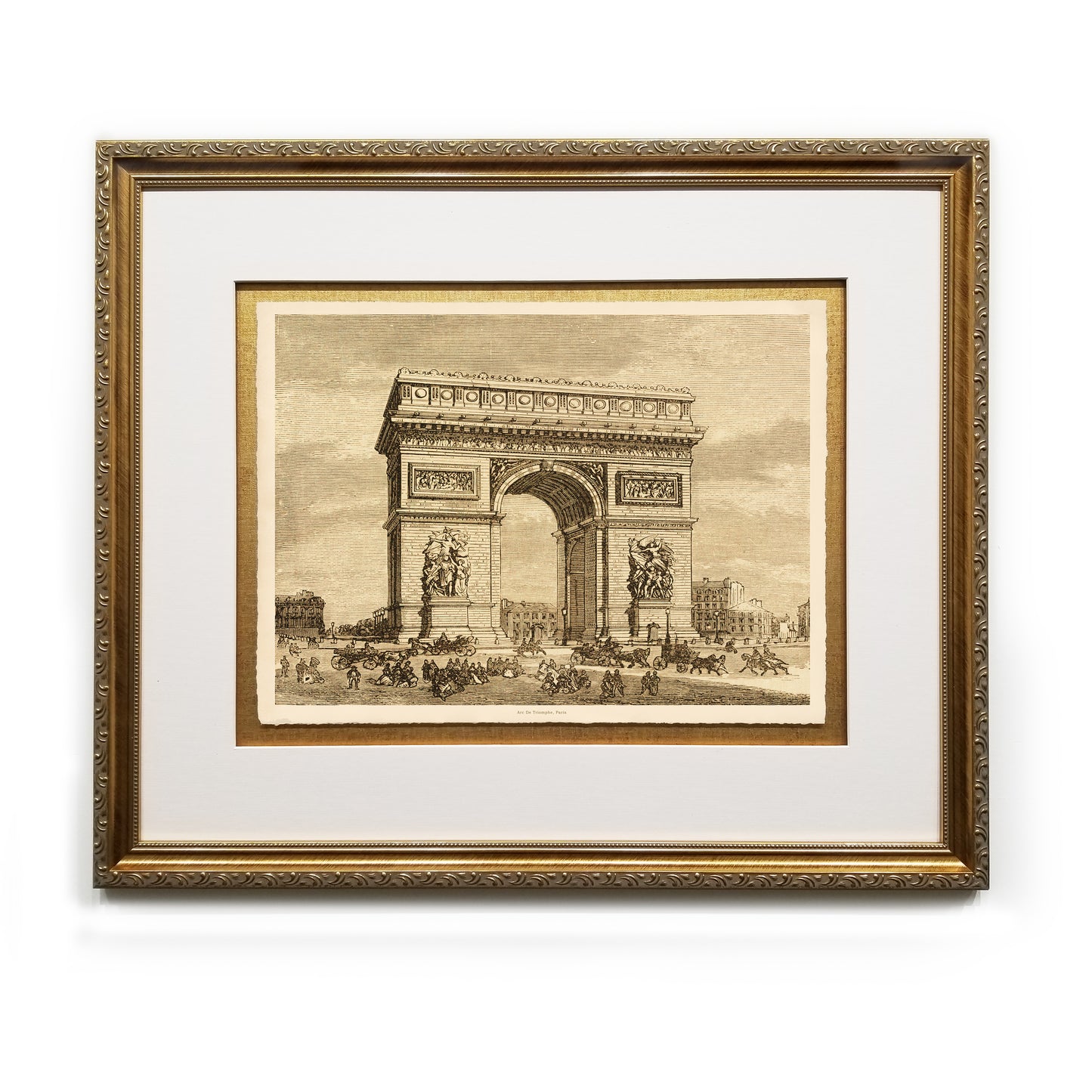 Arc De Triomphe, Paris Framed Fine Art Prints Gifts Antique Europe Wall Art