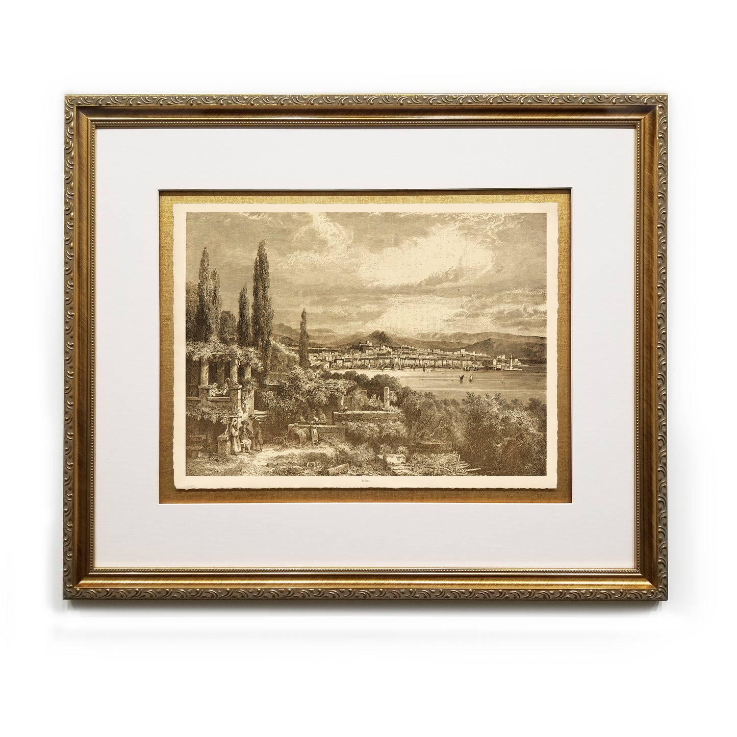 View of Athens Framed Fine Art Prints Gifts Antique Europe Wall Art