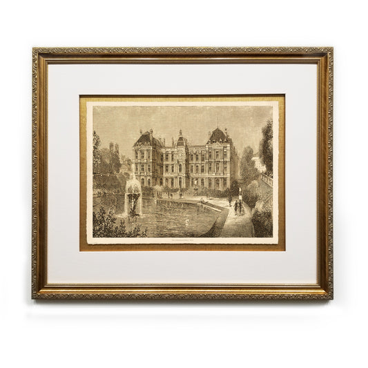 The Luxembourg Palace, Paris Framed Fine Art Prints Gifts Antique Europe Wall Art