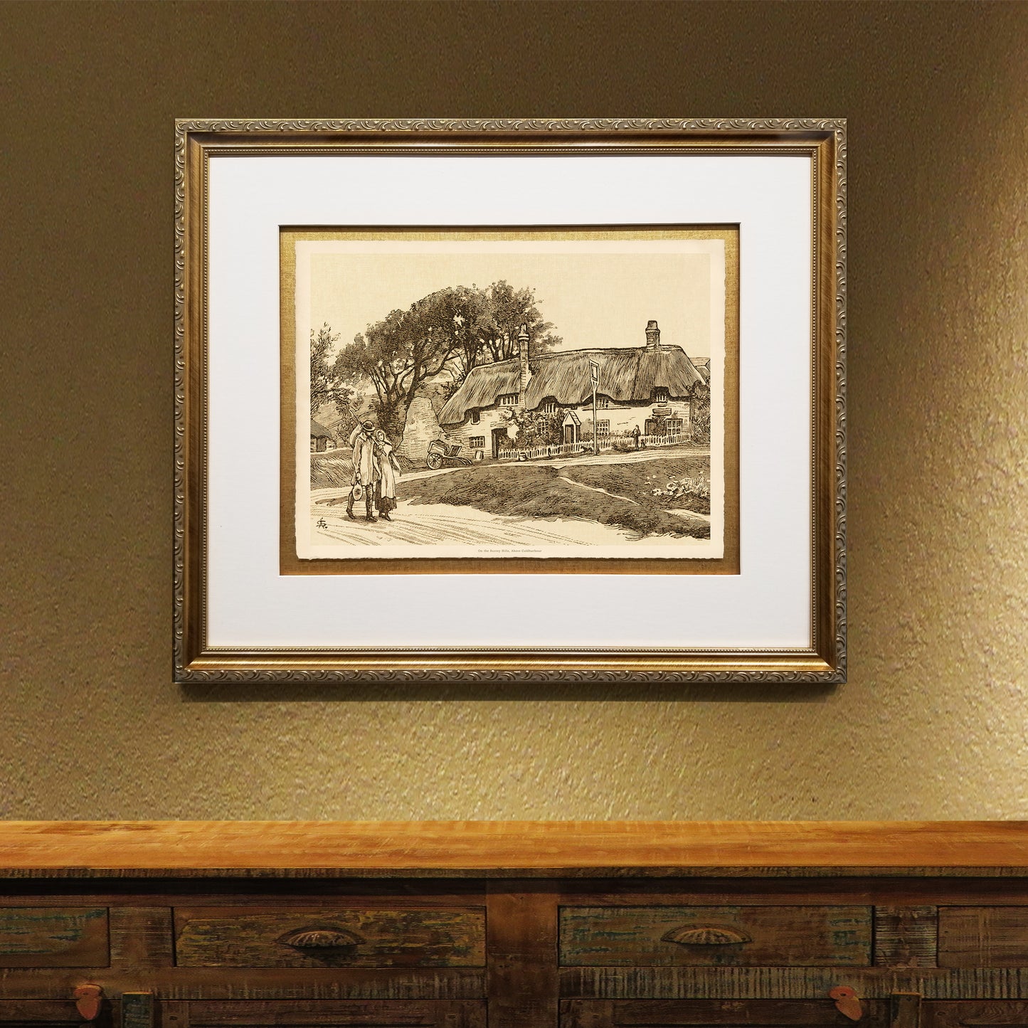 The Castle Inn Framed Fine Art Prints Gifts Antique Europe Wall Art