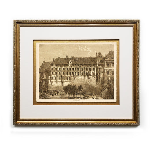 The Chateau of Blois Framed Fine Art Prints Gifts Antique Europe Wall Art