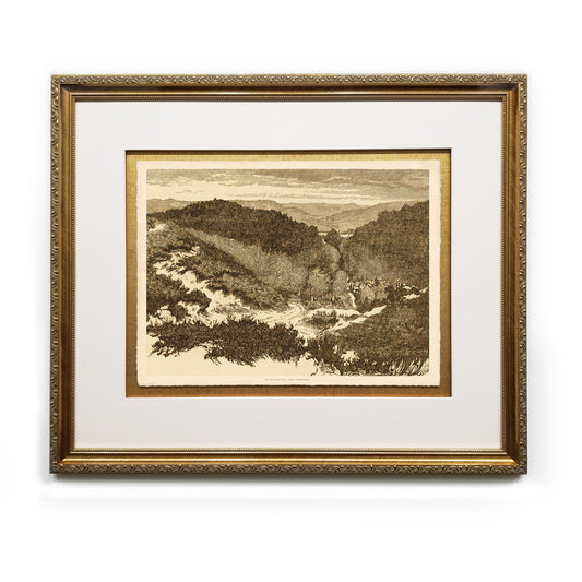 On the Surrey Hills, Above Coldharbour Framed Fine Art Prints Gifts Antique Europe Wall Art