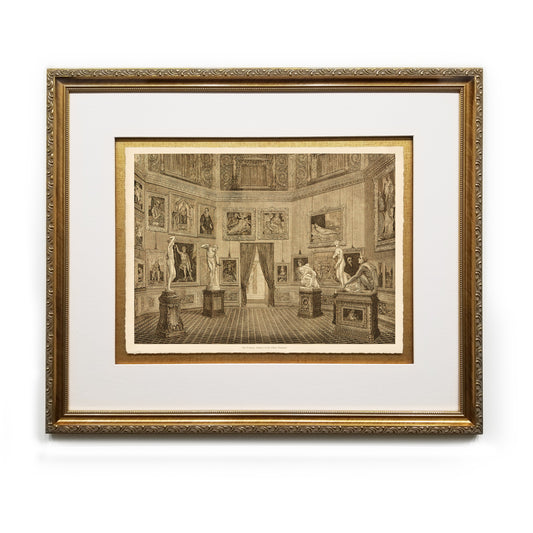 The Tribune, Gallery of the Uffizi, Florence Framed Fine Art Prints Gifts Antique Europe Wall Art