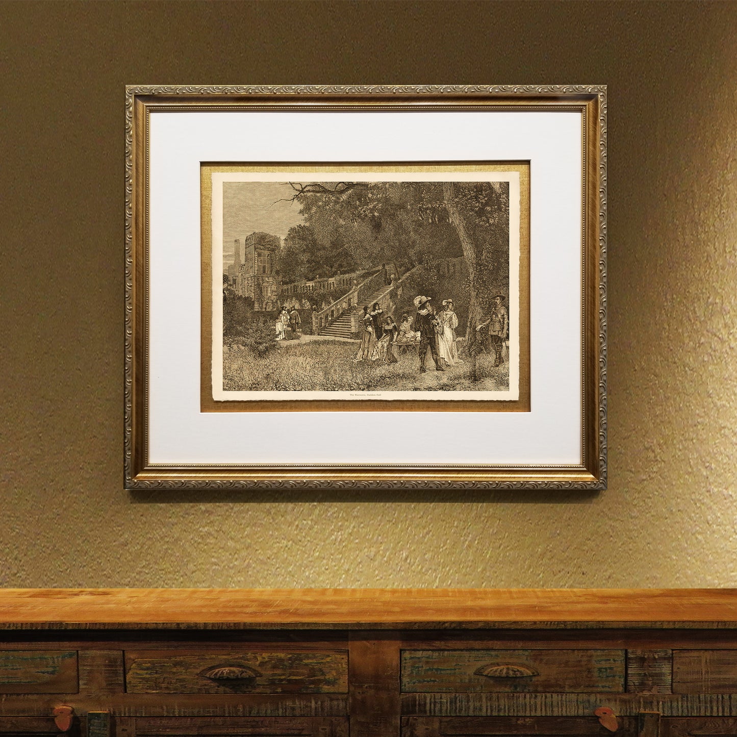 The Warrants, Haddon Hall Framed Fine Art Prints Gifts Antique Europe Wall Art