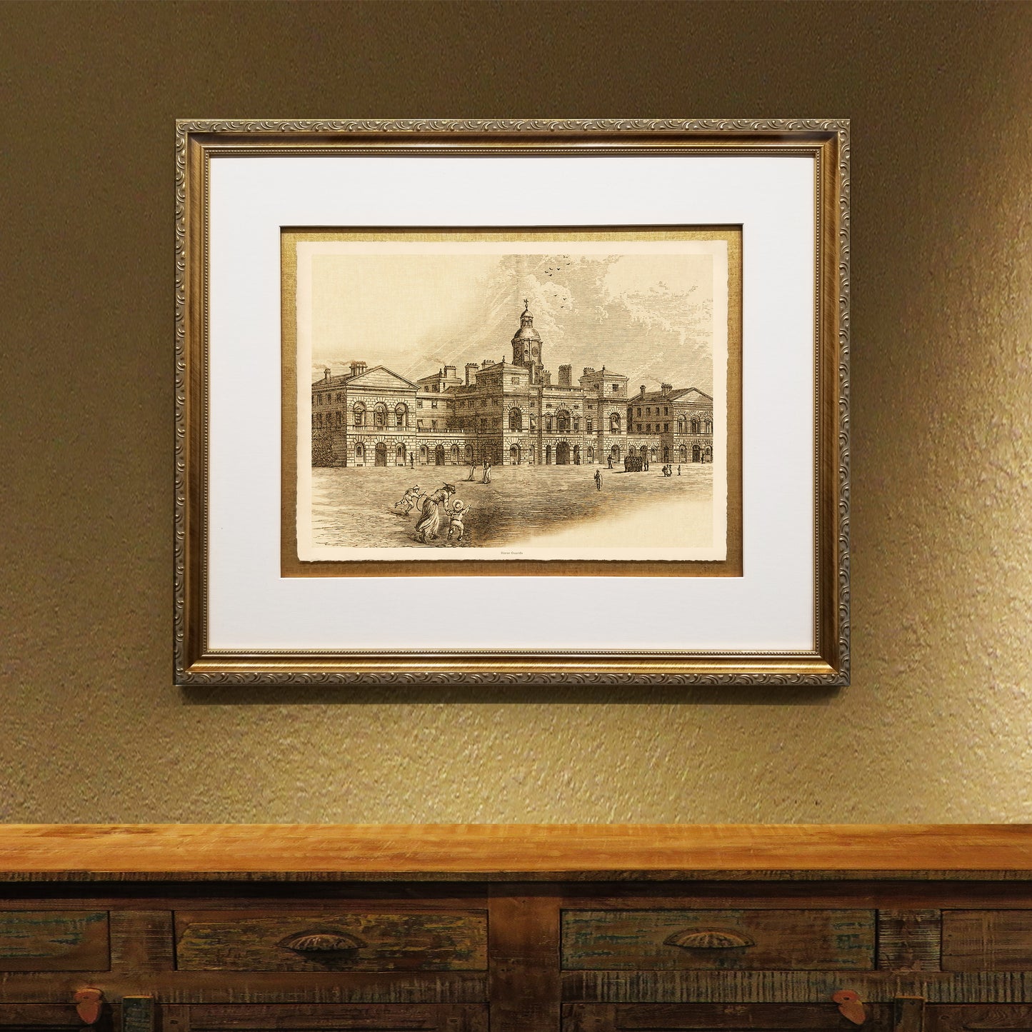 Horse Guards Framed Fine Art Prints Gifts Antique Europe Wall Art