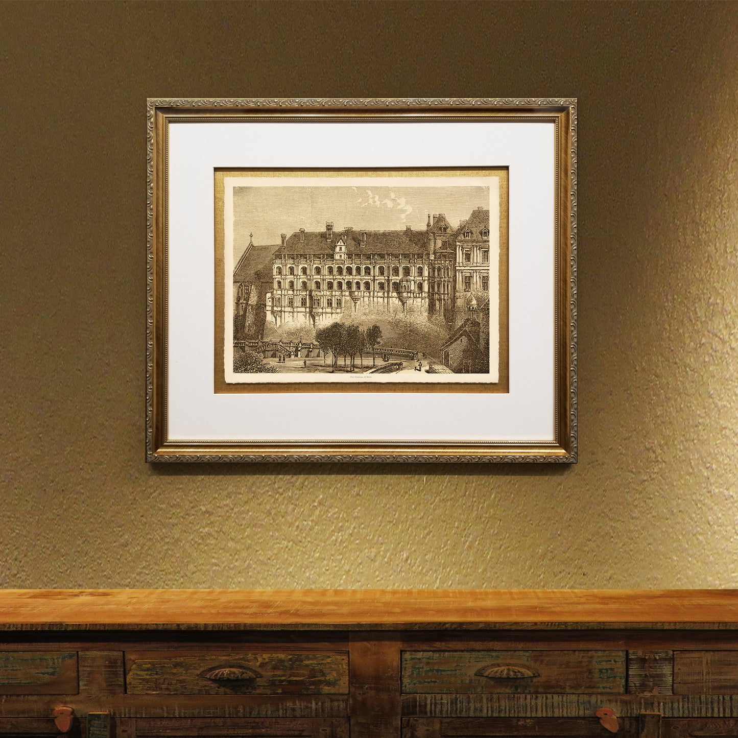 The Chateau of Blois Framed Fine Art Prints Gifts Antique Europe Wall Art